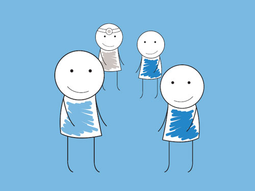 Photographie des illustrations 'Patient ressource'